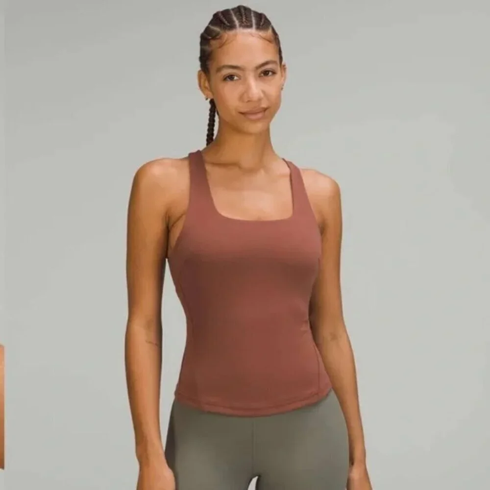 Lululemon InStill Tank Top Ancient Copper Size 6